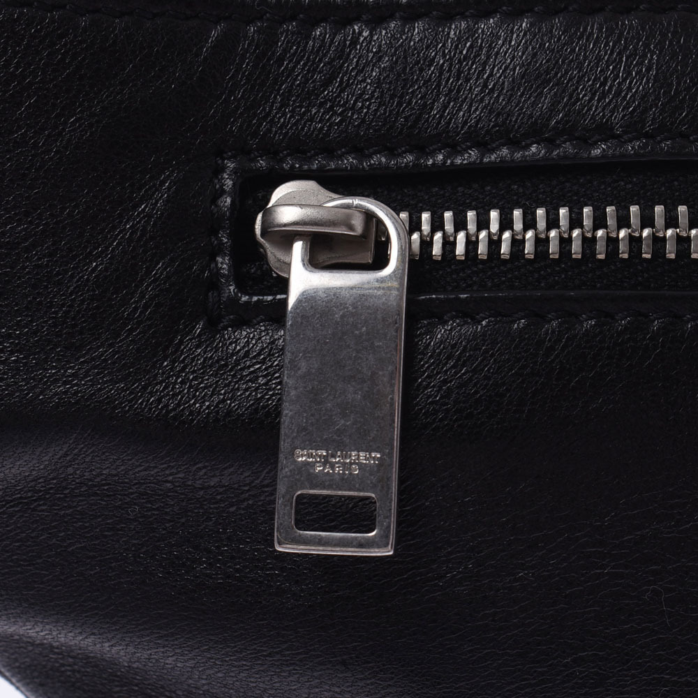 SAINT LAURENT Belt Bag Waist Black Leather Body - Picture 7 of 11